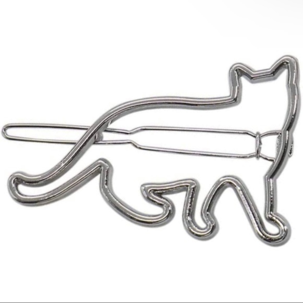 3/$30 🤍 Metal Cat Pearl Hair Pin